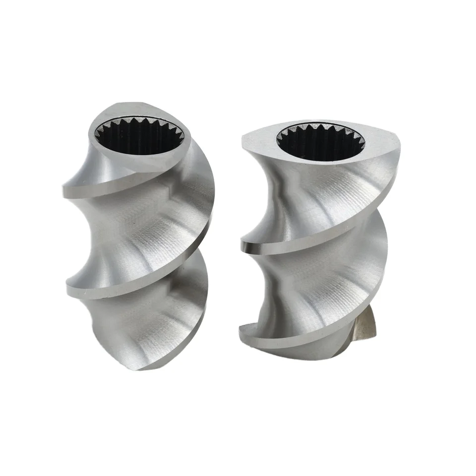 Twin Screw Barrel & Extruder Screw for Plastic & Rubber Machinery Parts Essential for Extruder Machine