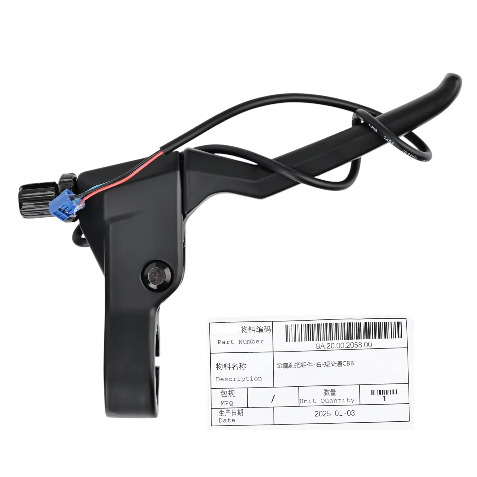 Original Metall Bremsgriff Für Segway G3 Elektroroller Bremshebel Links Rechts Aluminiumlegierung Teile