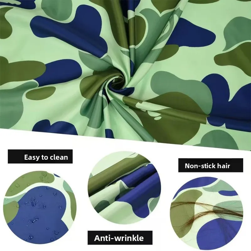 جديد الحلاق تصفيف الشعر مآزر التمويه مكافحة ساكنة حلاقة الرؤوس المهنية صالون الحلاقة مآزر مقاومة للماء شالات صالون أداة