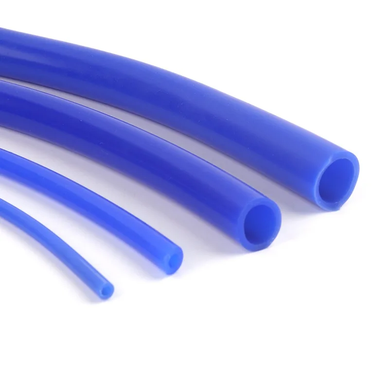 1M/3M I.D10~32mm Blue Flexible Silica Gel Pipe Heat Resistant Automobile Vacuum Cooling Pipe Aquarium Air Pump Soft Rubber Hose