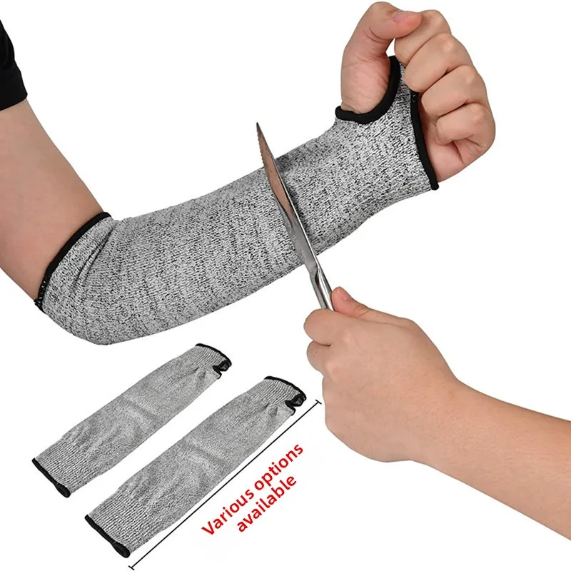 Cut-Resistant Protective Sleeves, Anti-Scratch Protective Sleeves, Scratch-Resistant Slaughterhouse Arm Gloves