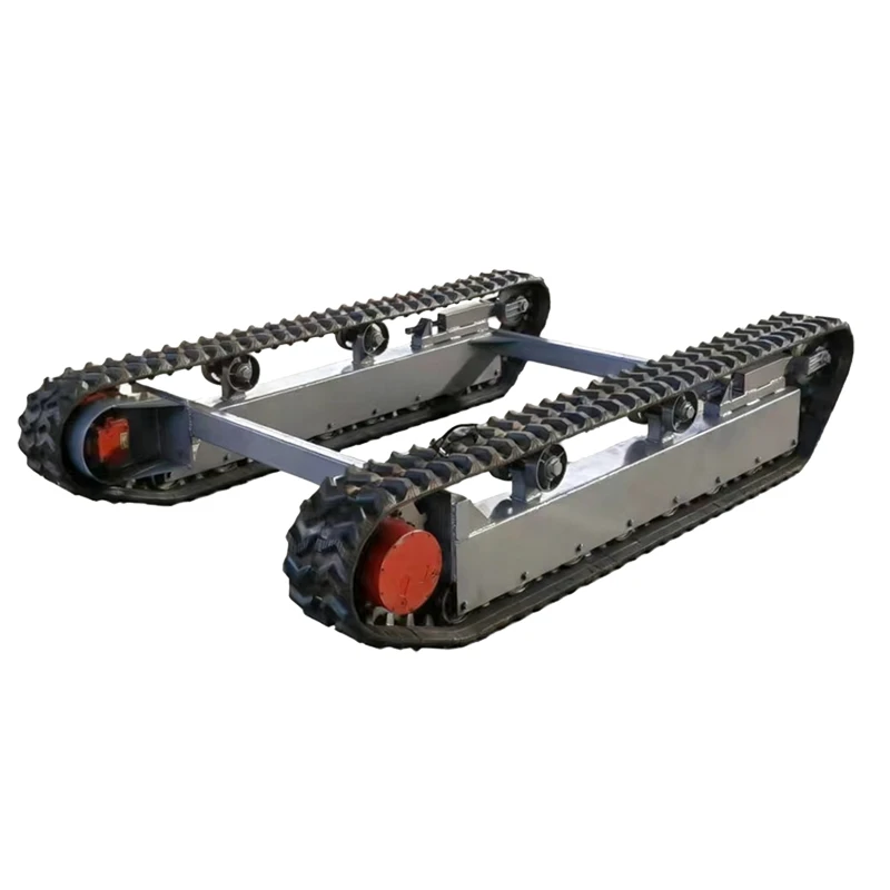 Customizable JS Brand Unpowered Track Chassis Parts Excavator Truck High Wear Resistant Low Center Gravity Adjustable Tension 2