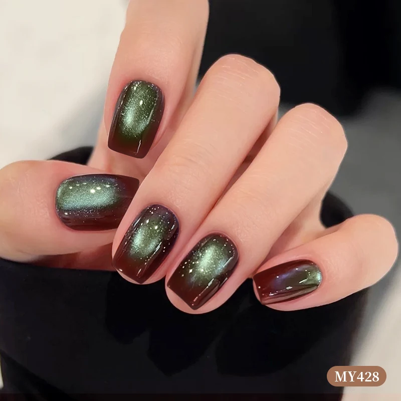 BORN PRETTY 10ml Cat Magnetic Gel Polish Bruin Koffie Rood Zwart Paars Kleur Soak Off UV LED Glass Bead Cat Magnet Nagelgel voor