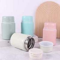 Solid Color Mini Thermos Cup Stainless Steel Sending Portable Vacuum Flask Keeps Cold and Heat Portable Thermal Water Bottle
