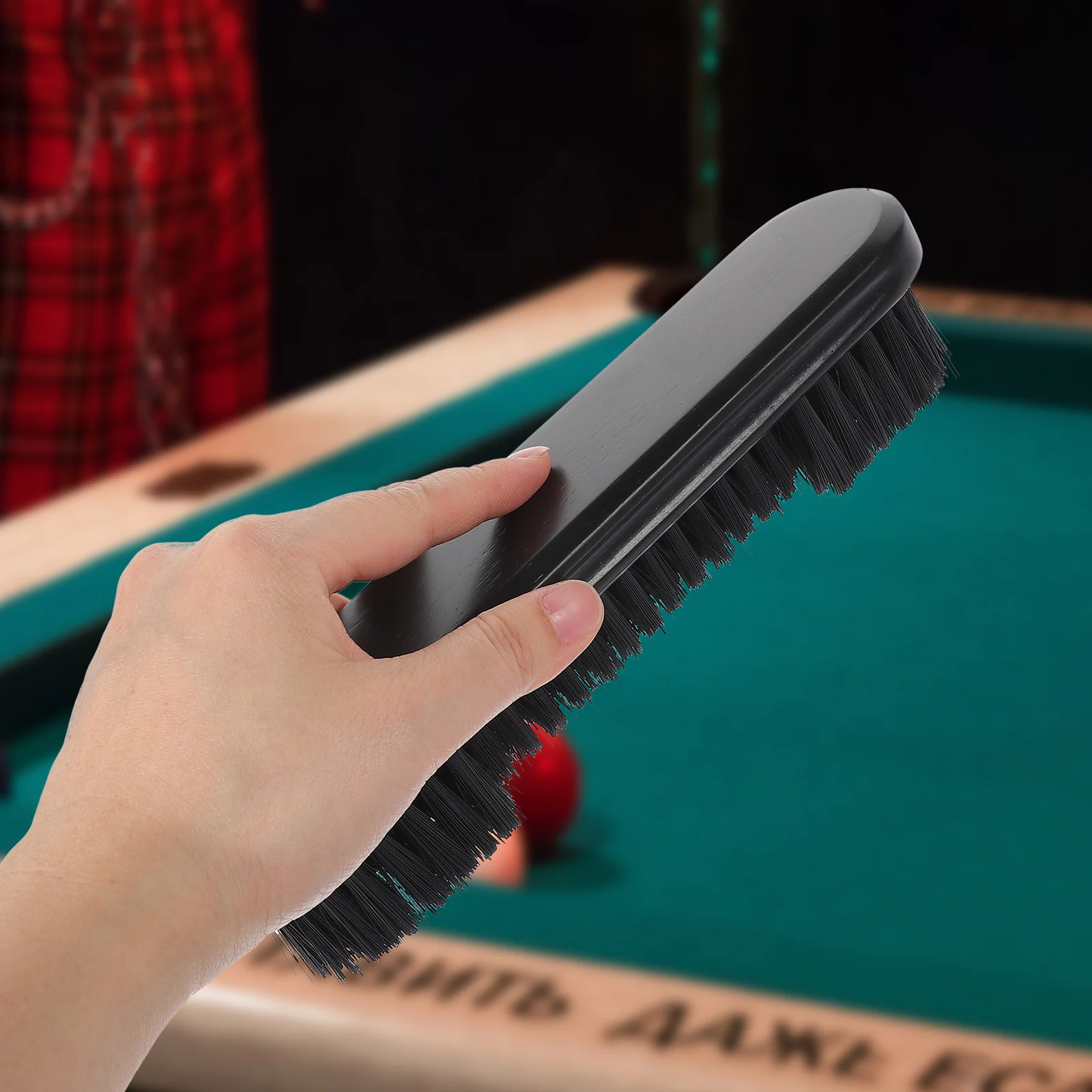 فرشاة بلياردو متعددة الأغراض لطاولة البلياردو، أداة تنظيف عميقة مع شعيرات دقيقة لحماية السطح الخالية من الخدش
