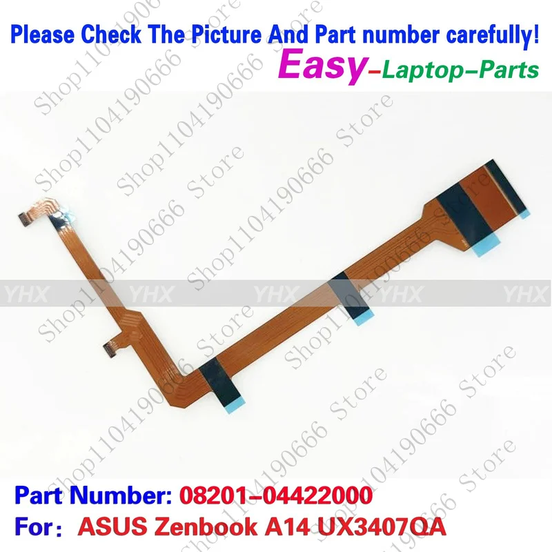 

BD Новый для ASUS Zenbook A14 UX3407QA MIPI КАБЕЛЬ FPC КАМЕРИ 08201-04422000.