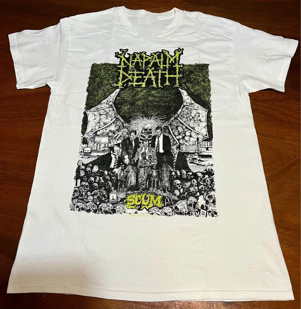 Napalm Death Scum Band coton unisex classic T shirt All Size S 5XL UR254