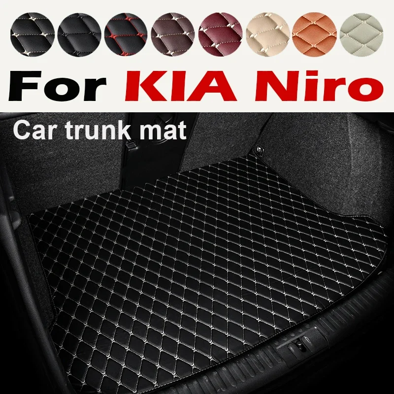 Car trunk mat for KIA Niro 2017（Ultimate Edition）cargo liner carpet interior accessories cover