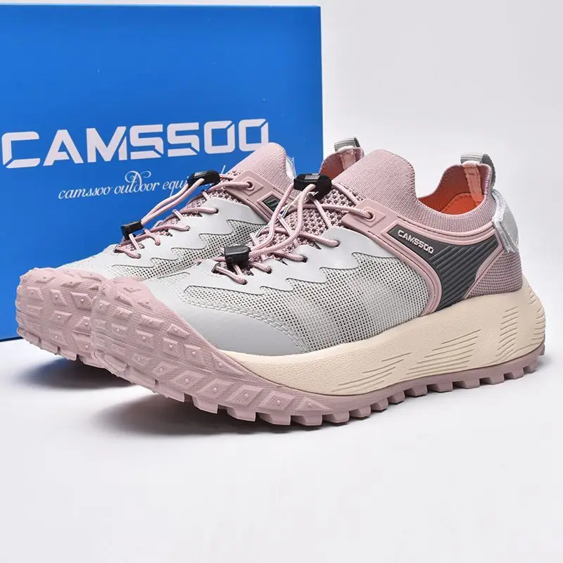 

Original Brand Comfortable Thick Bottom Outdoor Hiking Shoe Spring/Summer Trekking Sneakers Couples Mountain Climbing Gym Shoe