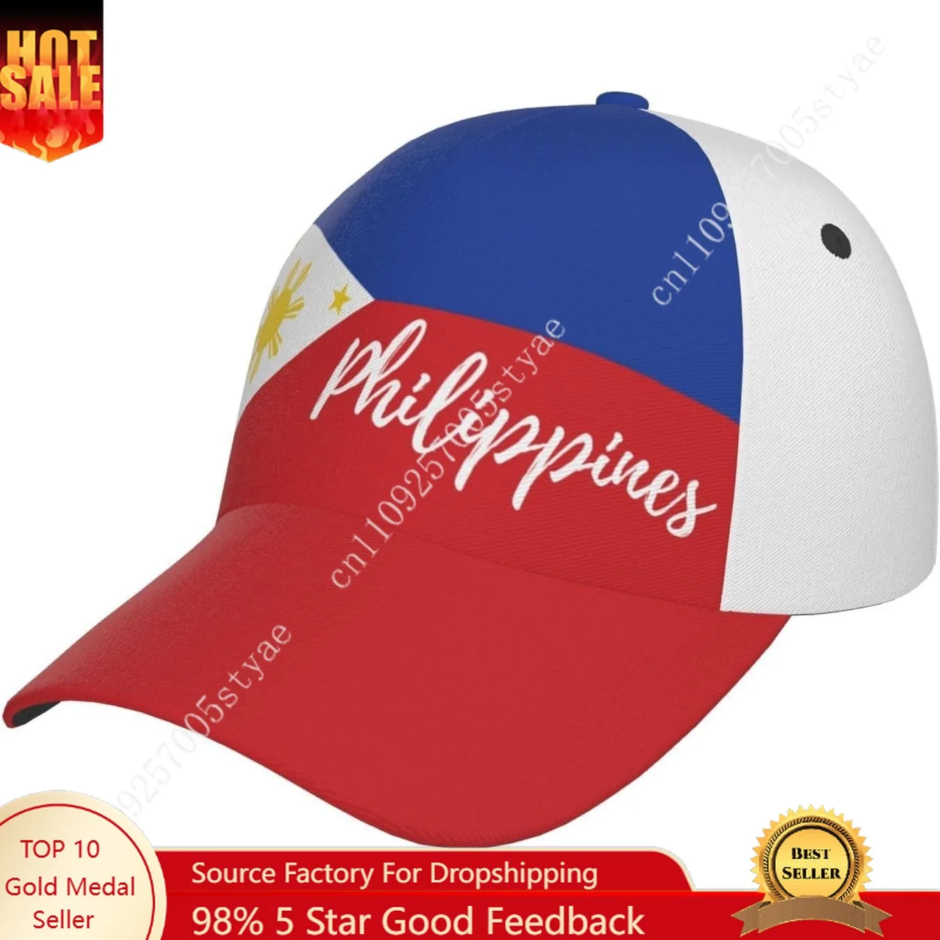 

Filipino Flag Philippine Baseball Cap Man Woman Fashion Sunhat Adjustable Snapback Hat Outdoor Dad Hats Casual Trucker Caps