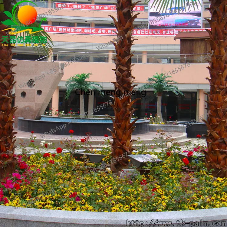 Tiankun simulated palm, large outdoor fresh-keeping palm simulated tree