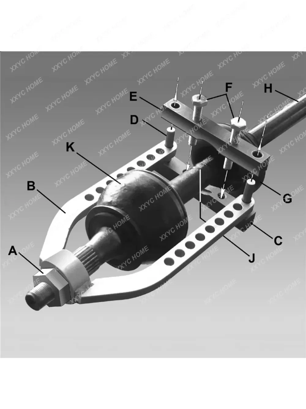 Halbachs-Käfig-Werkzeugkäfig Ramarama 9-Loch-Käfig-Entfernungswerkzeug