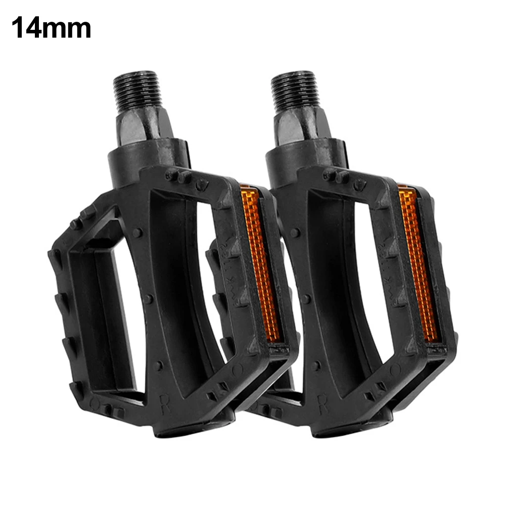 Bike Pedal Non-slip Foot Pegs For Children\'S Bicycle Baby Tricycle 12mm/14mm Flat Pedal Kids Bike Pedals Cycling Parts