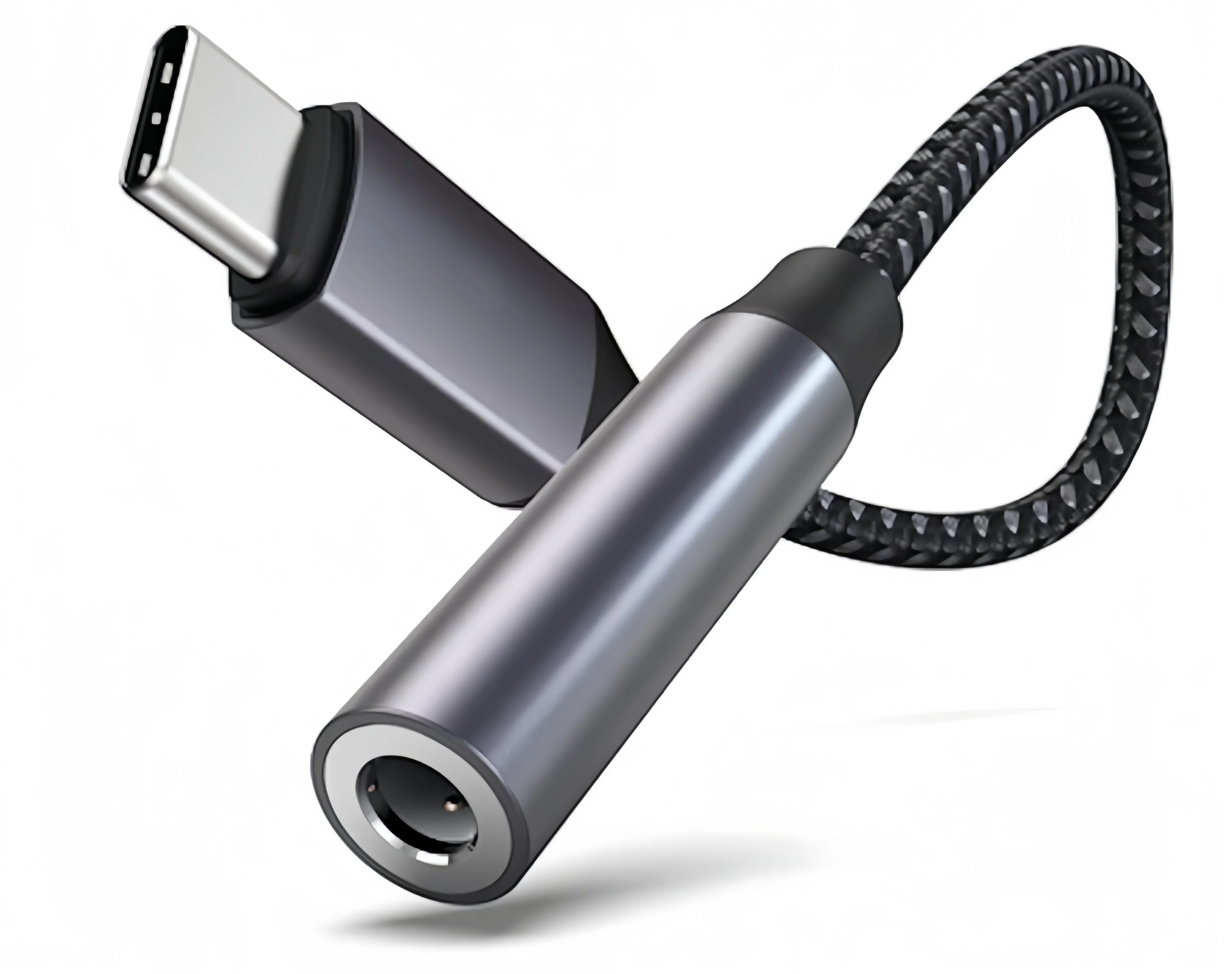 3.5mm 1/8 Inch Aux to USB C Audio Headphone Jack Adapter - Type C/USBC