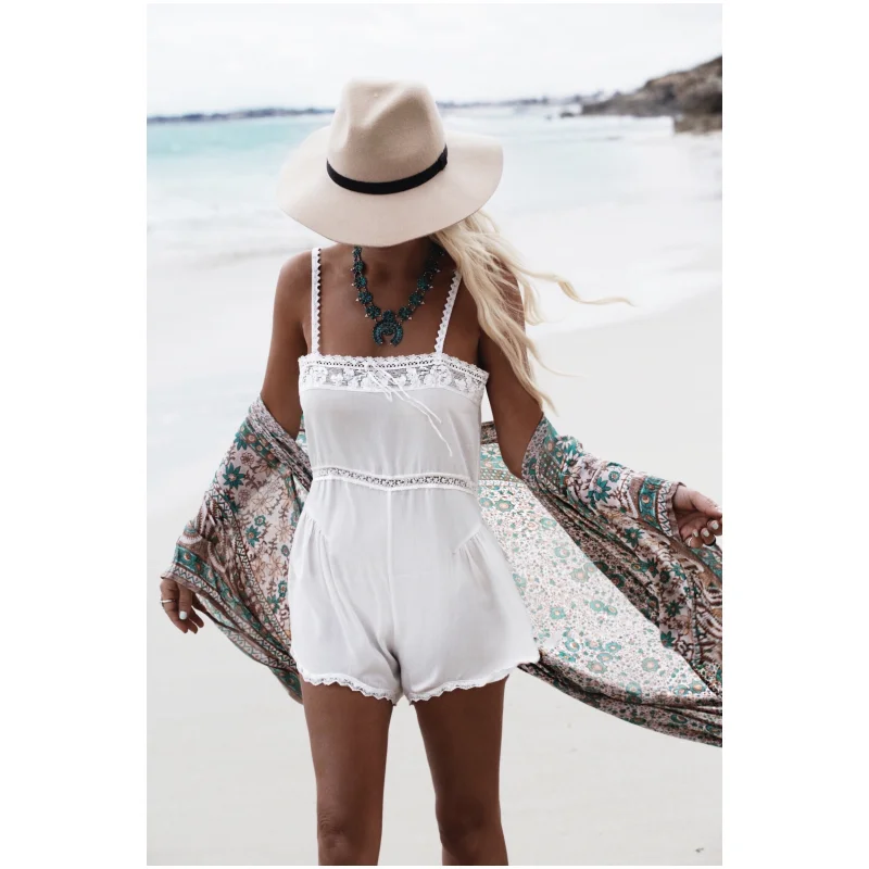Women's Floral Print Beach Kimono Cover Up - Floral Chiffon Long Sleeve Beach Boho Cover Up Holiday Shirts Blouses