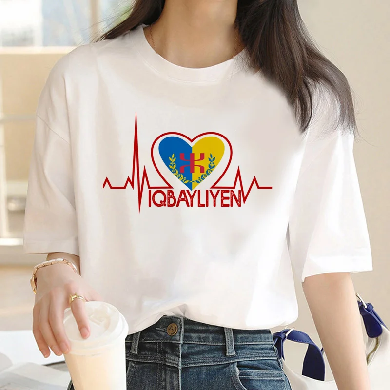 

Amazigh t-shirt female y2k clothes white tumblr tshirt t shirt harajuku