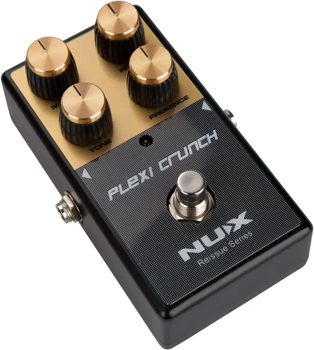 NUX Plexi Crunch Guitar Distortion Effects Pedal High Gain Distortion Tone Classic British High Gain Tone