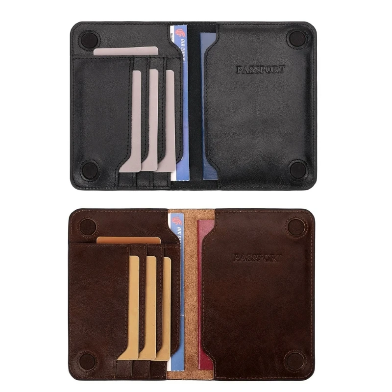 Versatile Travel Wallet for Passports and Important Papers Credit Card Holder