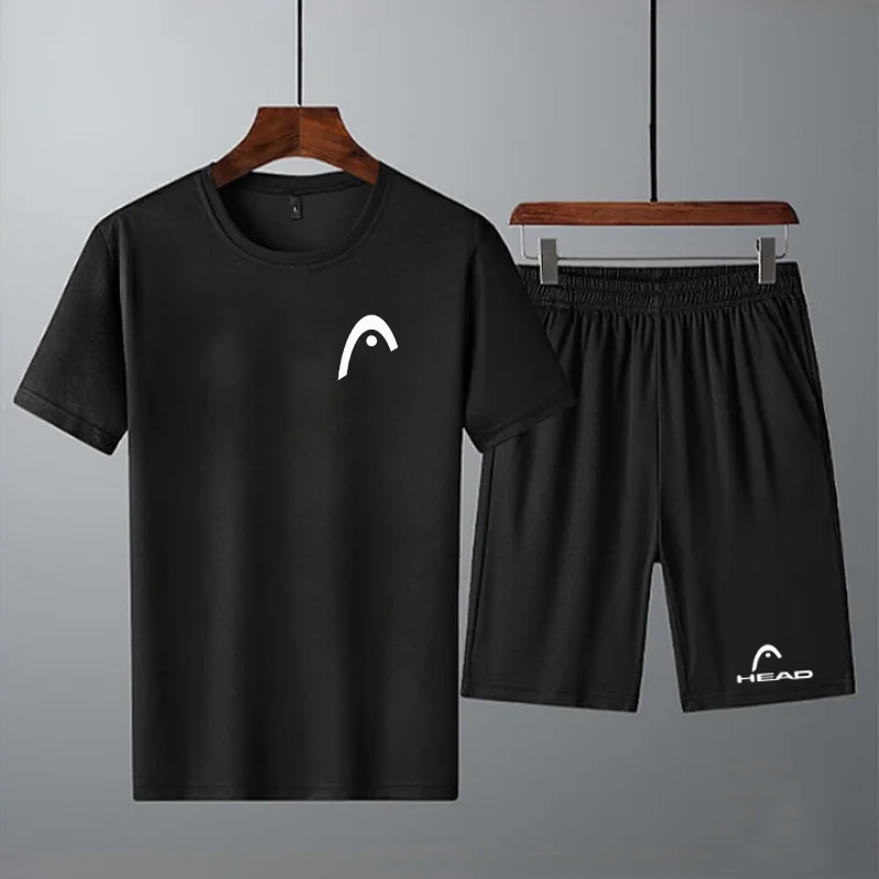 Camisetas de secado rápido para hombre, camiseta de entrenamiento de tenis absorbente de alta calidad, ropa holgada de manga corta para verano, 2024