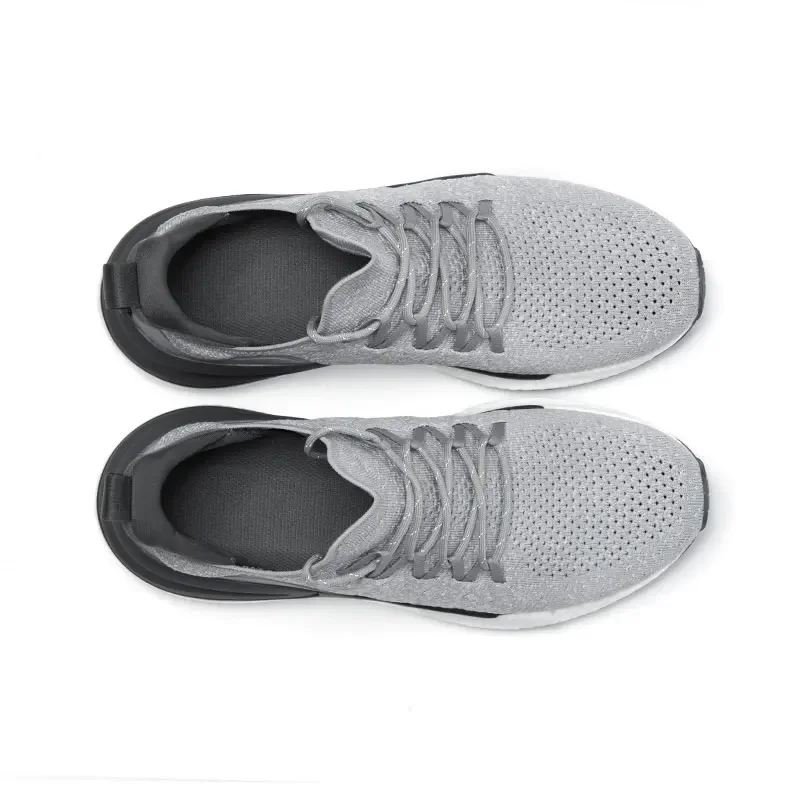 Original Xiaomi Mijia Sneakers 4 Men\'s Outdoor Sports Uni-moulding 4D Fishbone Lock System Knitting Upper Men Running Shoes