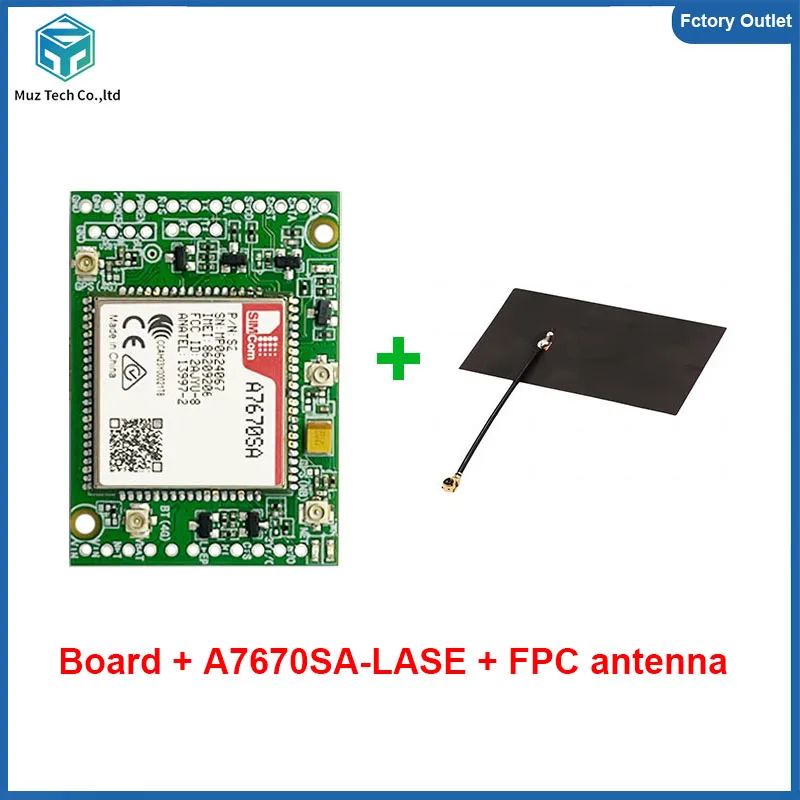 

A7670SA-LASE Module Core Board Development kit SIMCOM LTE CAT1+4G+2G Module Modem Board For Australia/South America