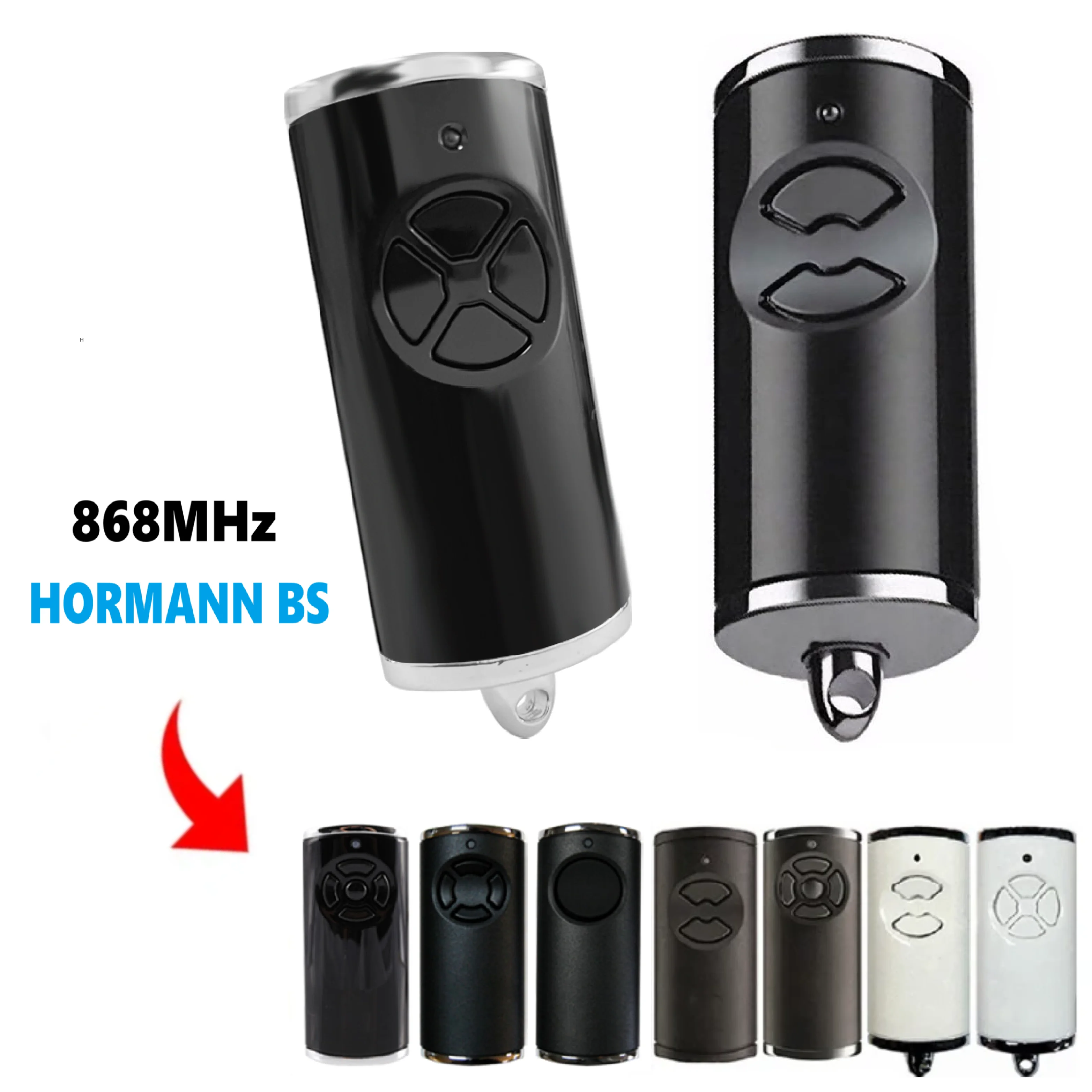 HSE4-868-BS Compatible with Hormann Bisecur command HSE1 HSE2 HS1 HS4 868 BS Handheld Transmitter