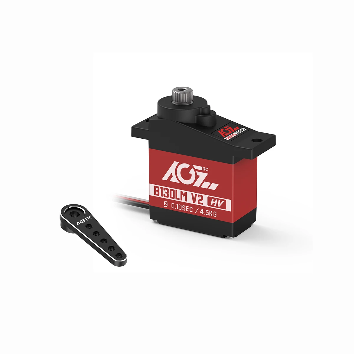AGFRC B13DLM V2 4,5 kg High Torque Upgrade Titanium Gear 6,0 V Digital Micro Servo für 1/14 1/24 1/28 Mini RC Car Crawler Flugzeuge