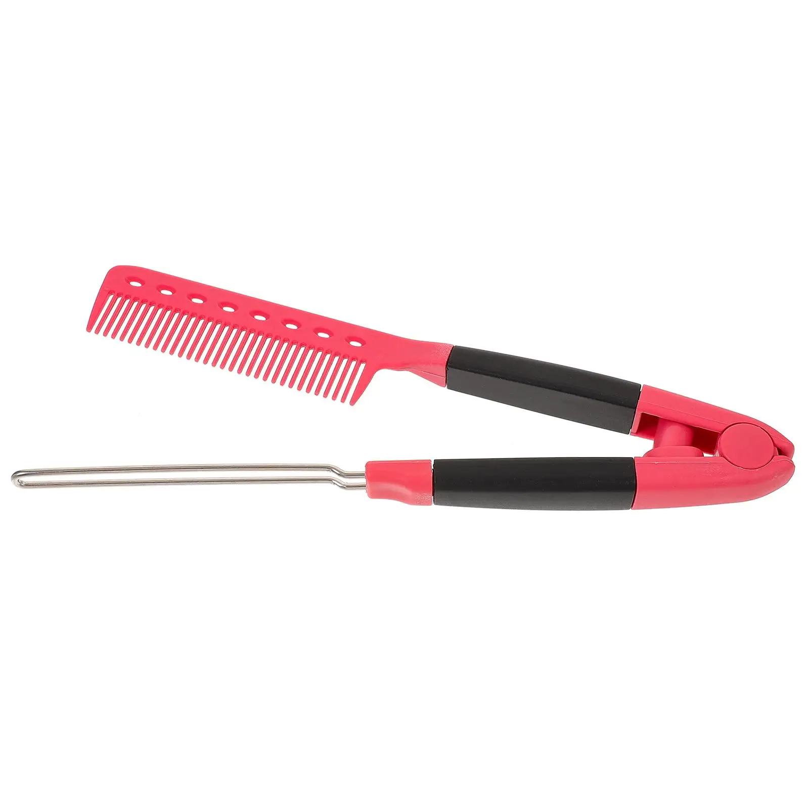 

Hair Straightener Comb for Styling Smooth Natural Hair Professional Hairstyling Straightener Tool Wide Barber Attachment Beard
