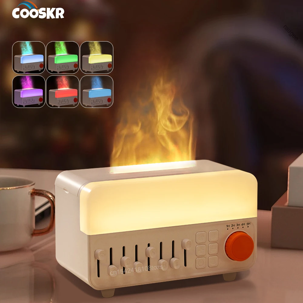 

Aroma Humidifier for Bedroom White Noise Air Humidifier Essemtial Oil Diffuser with Colorful Light Ultrasonic Fragrance Diffuser