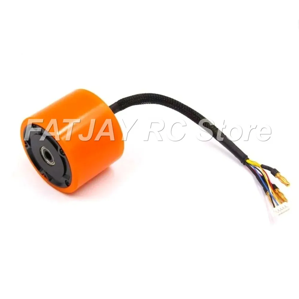 7055 7052 70mm Hub Tire Sensored Motor H4131 90KV 58KV Brushless Motor for Electric Skateboard