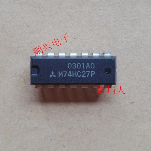 

Free shipping M74HC27P IC DIP-14 10PCS