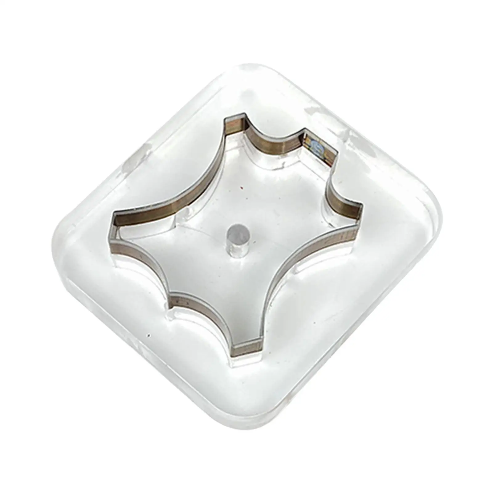 Leather Pattern Cutting Mold Punch Tool for DIY Luggage Tag Pendant Craft Template Die