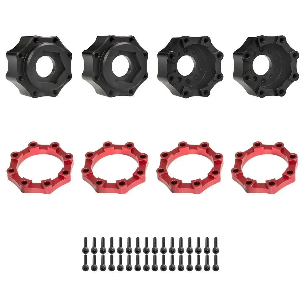 

Metal Extended 3.8’’ Hexagon Wheel Hub Adaptor PL ProLine 8x32 to17mm Reinforcement Ring Spacer RC Car Modified Part Accessories