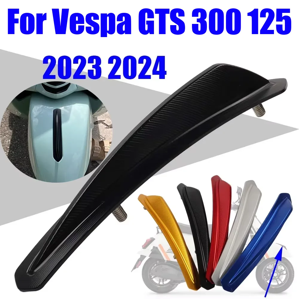 

Front Fender Cover Cap For Vespa GTS 300 125 GTS300 Super 2023 2024 Mudguard Nose Beak Decorative Trim Motorcycle Accessories