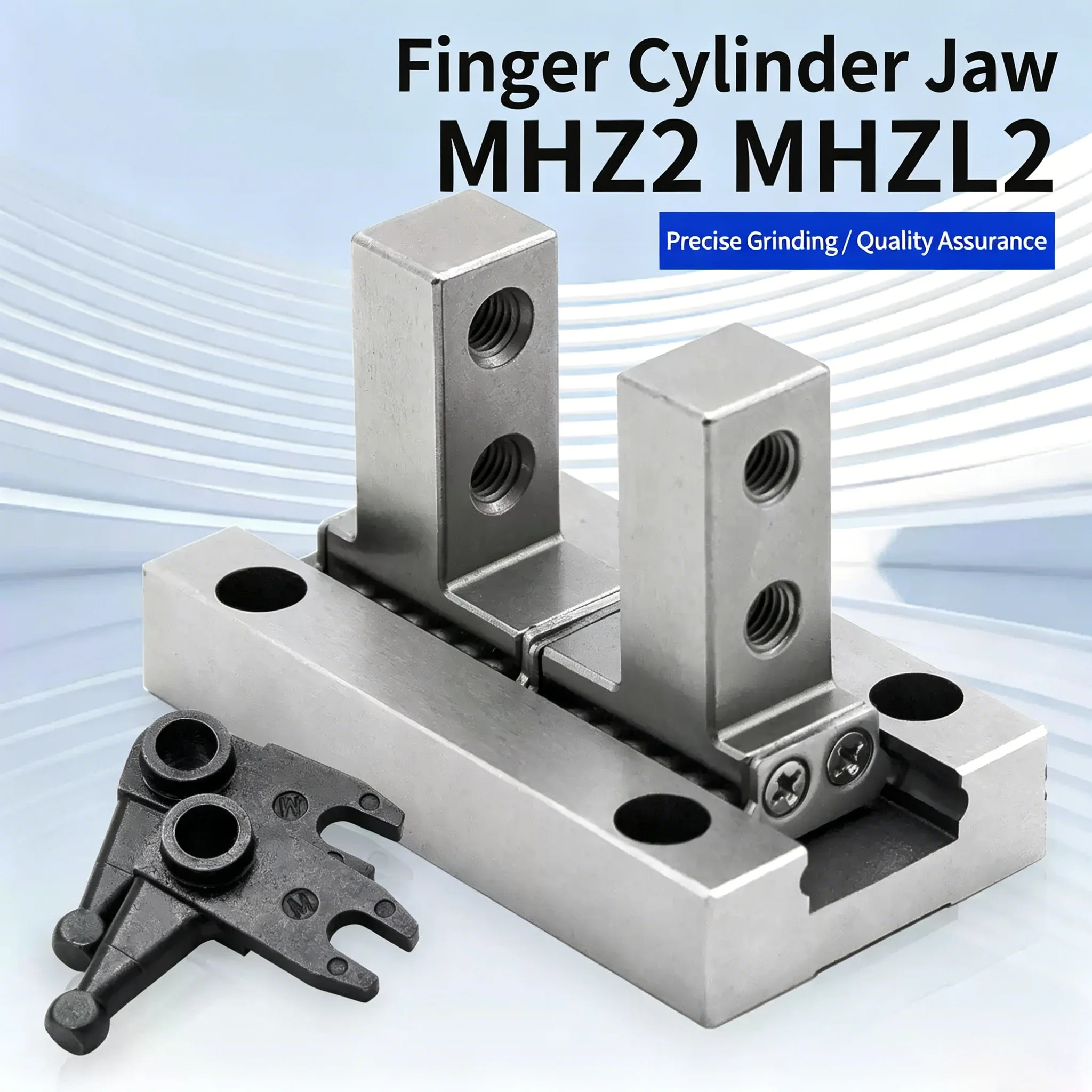 Parallel Finger  Head  MHZ2 Jaw 16D 20D 25D 32D 40D Ball Clamping Claw Cylinder Accessories Factory  Direct Sales