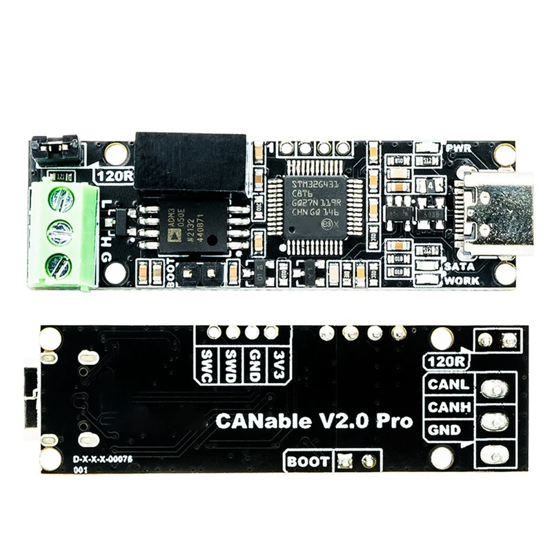 Canable Canbus Transceiver USB To PCAN Protocol Analyzer Adapter CAN2.0 Serial Controller