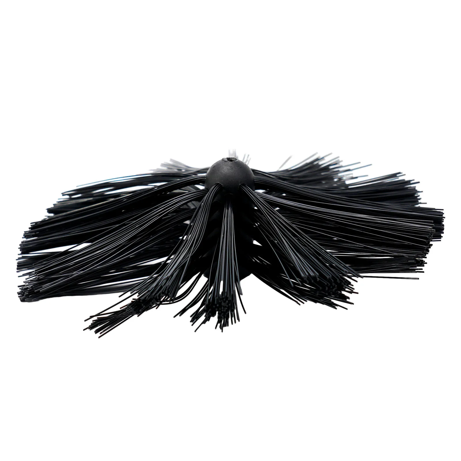 

200mm Dryer Vent Cleaning Brush Chimney Lint Remover Bristle Head Nylon Extends Up To 30 Feet Synthetic Brush Head