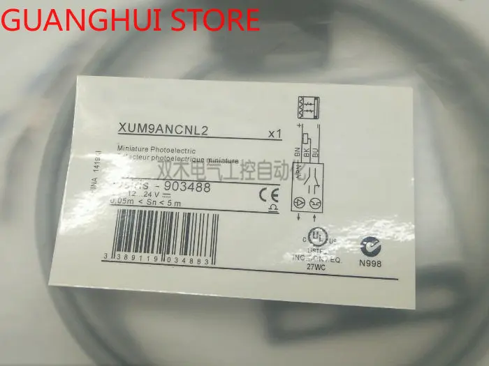 

XUM9APCNL2 XUM9ANCNL2 XUM5ANCNL2 XUM5APCNL2 Photoelectric Switch Sensor