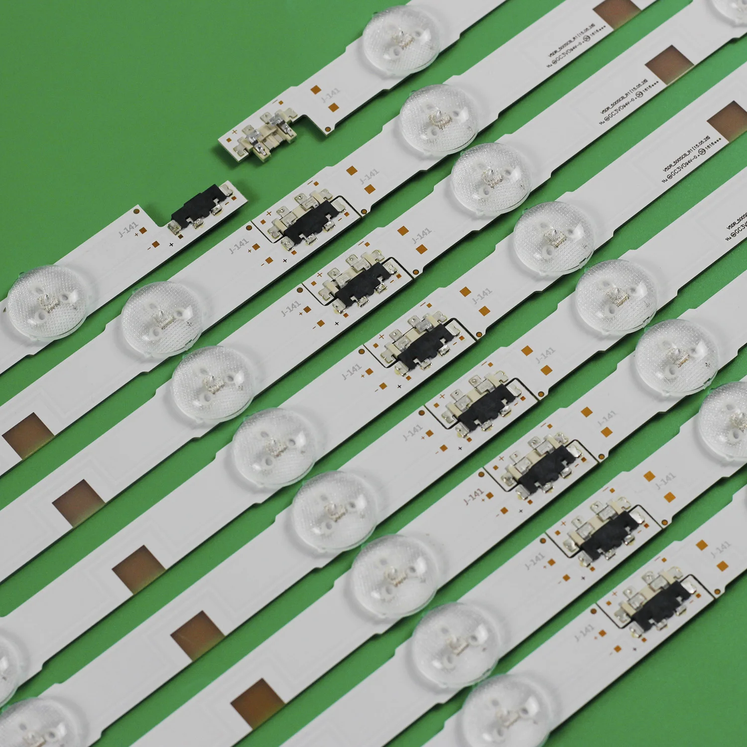 شريط LED لـ UE50JU6800 UE50JU6850 UE50JU6800K UA50JS7200 UE50JU6870 UE50JS7200 UE50JU6872 V5DR-500SCA-R1 V5DR-500SCB-R1