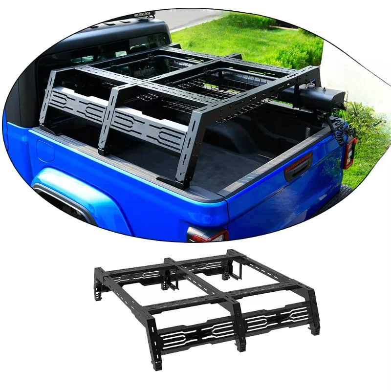 

4WD Exterior Accessories Cargo Luggage Carrier Factory Directly Pickup Mid Size Truck Short Bed