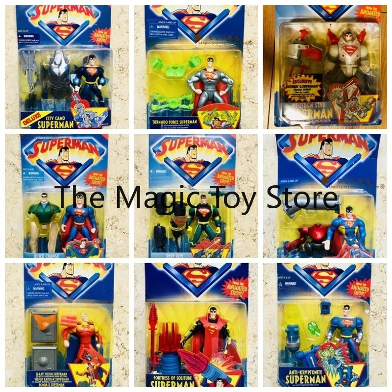Figura de acción articulada original de Kenner Superman de la serie animada de 1995 – Juguete coleccionable de regalo