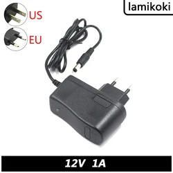 100-240V 50/60Hz AC DC Adapter 12V 1A Zasilacz Kabel z wtyczką ładującą