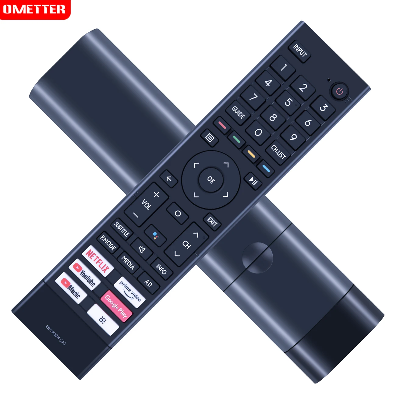 Voice Original ERF3K80H(2K) For Hisense TV Voice Remote Control W YouTube Netflix