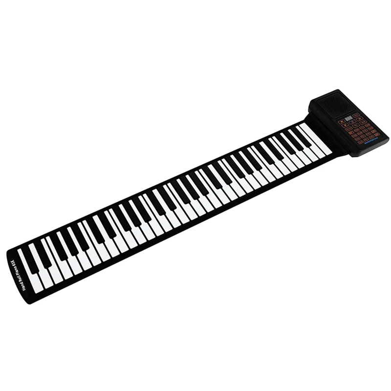 

61-Key Hand-Rolled Electronic Organ Accordion Beginners Practice Hand-Rolled Piano