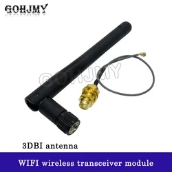 1set ESP 8266 ESP8266 Serial WIFI Wireless Transceiver Module MT7681 3DBI Gain Antenna