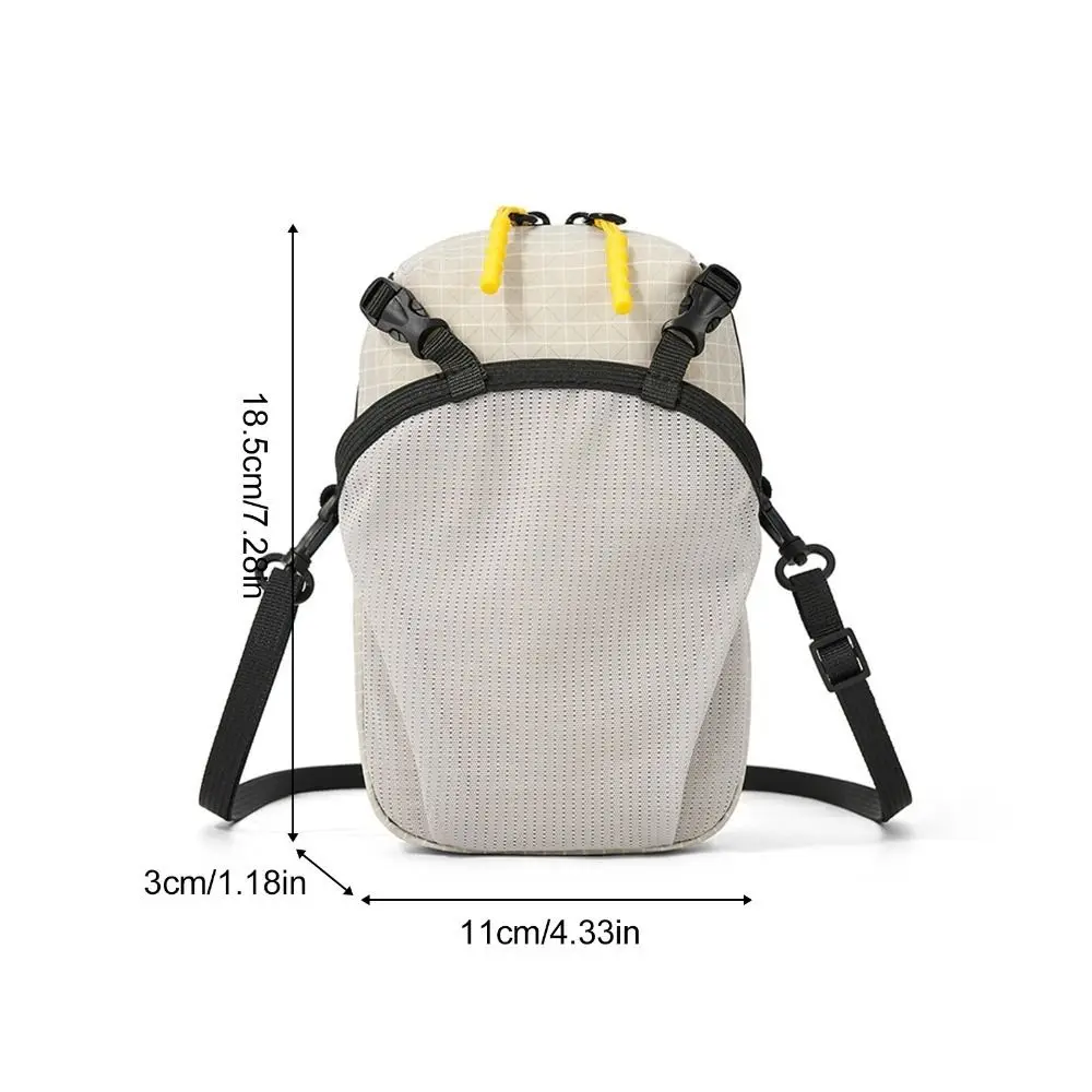 Portable Lightweight Outdoor Sling Bag Adjustable Strap Splash-Proof Shoulder Pouch Clip-On Mini Crossbody Backpack Camping