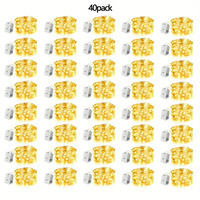 4/10/40PC Christmas LED battery string lights,waterproof copper wire 2M20LED starry sky lights,used for party,bouquet decoration