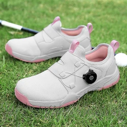 Buty golfowe damskie wygodne tenisówki golfowe Outdoor Walking męskie antypoślizgowe sportowe trampki Zapatos De Golf Profesionales Mujer