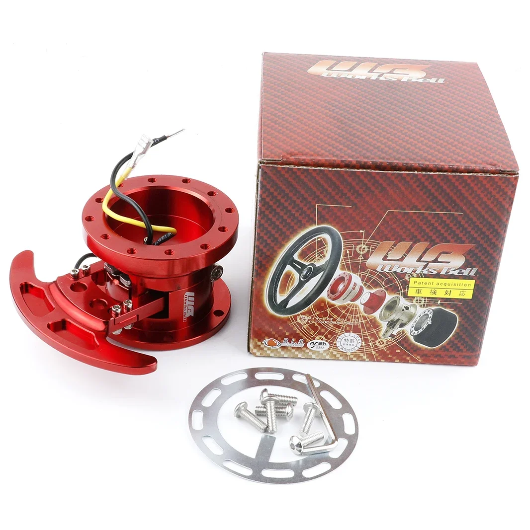 WORKS BELL GTC Racing Steering Wheel Quick Release Hub Kit Adapter Body Removable Snap Off Boss Kit