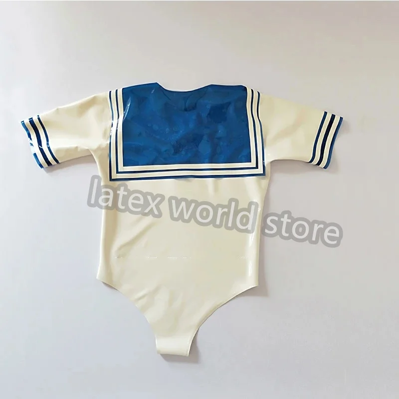 

Women Latex Swimsuit Rubber Bodysuit Halloween Party Cosplay Costumes Custom Made